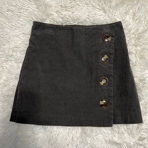 Impeccable Pig corduroy mini skirt S